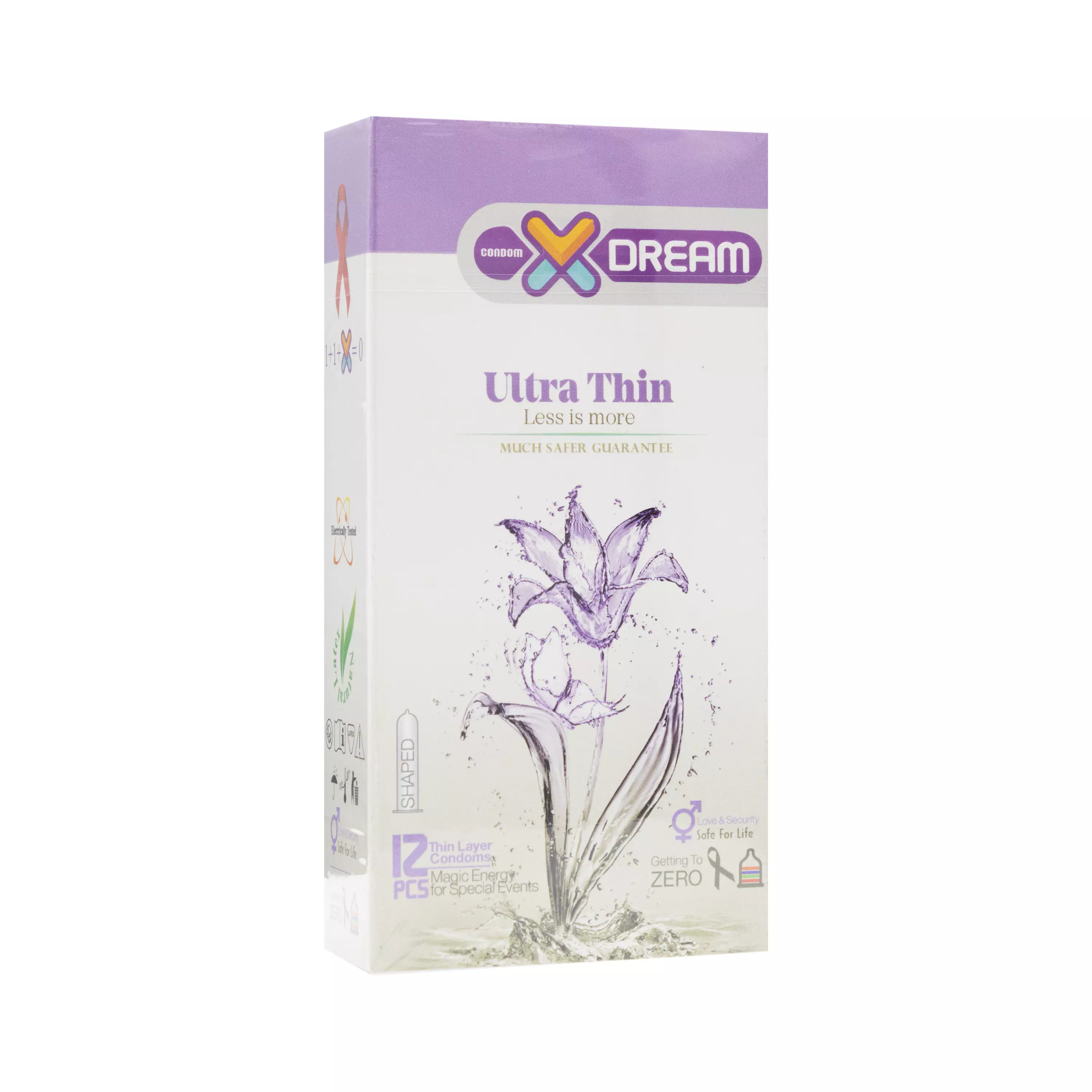 کاندوم فوق نازک Ultra Thin بسته 12 عددی ایکسدریم